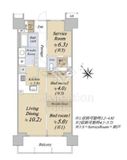 ブランシエラ海老名 10階 間取り図