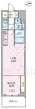 Garden Xavis門前仲町 (ガーデンザヴィス門前仲町) 303 間取り図