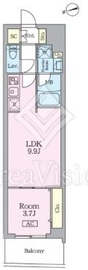 Garden Xavis門前仲町 (ガーデンザヴィス門前仲町) 303 間取り図