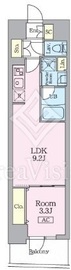 Garden Xavis門前仲町 (ガーデンザヴィス門前仲町) 304 間取り図