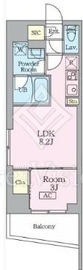 Garden Xavis門前仲町 (ガーデンザヴィス門前仲町) 306 間取り図