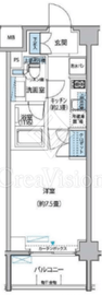 プラネソシエ大森山王 208 間取り図