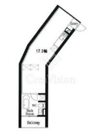 コムス上原 303 間取り図