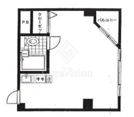 インペリアル赤坂フォーラム 4階 間取り図