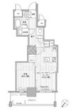 グランデュール富士 502 間取り図