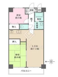 プルミエール多摩川 4階 間取り図