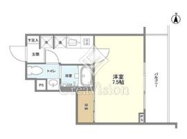 ラティエラ横濱六角橋 207 間取り図