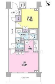 ブローテ大倉山 510 間取り図
