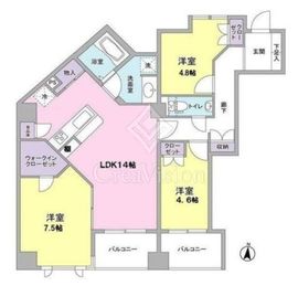 グリーンテラス世田谷 105 間取り図