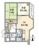 洗足池ローズベイハイツ 2階 間取り図