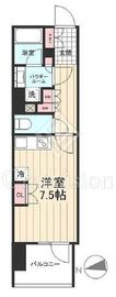 デュオステージ蒲田 10階 間取り図