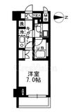 ウィスティリア高津 102 間取り図