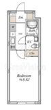 アーバンパーク方南町 206 間取り図