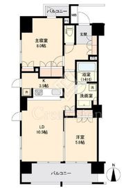アールスタイルズ武蔵小杉WEST 9階 間取り図