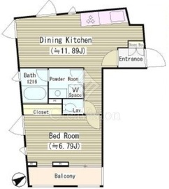 西馬込テラスコート 203 間取り図