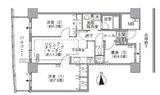 アクティ汐留 2914 間取り図