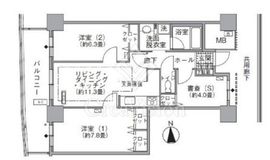 アクティ汐留 2914 間取り図
