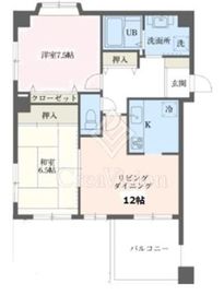 プロシード藤沢鵠沼 504 間取り図
