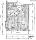 シンシア学芸大学 4階 間取り図