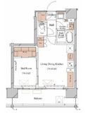 ブランシエスタ木場 413 間取り図