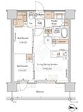 ブランシエスタ木場 403 間取り図