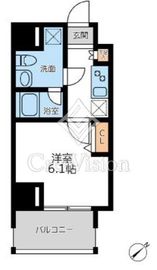 プライマル横濱平沼橋 502 間取り図