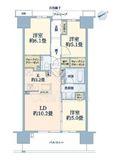シティテラス藤沢鵠沼ブリーズコート 11階 間取り図