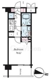 ステージグランデ三軒茶屋アジールコート 3階 間取り図