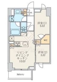 クレストコート北千住レジデンス 1004 間取り図