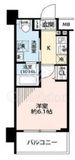 プレールドゥーク渋谷初台 10階 間取り図