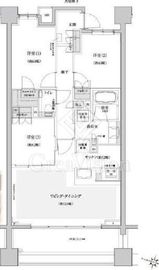 クレヴィア戸塚 503 間取り図