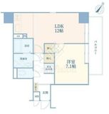 イトーピア渋谷桜ヶ丘 7階 間取り図
