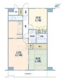 藤和シティホームズ荻窪駅前 2階 間取り図