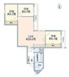 シャンボール代々木上原 2階 間取り図