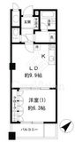 ニチレイ明石町レジデンス 1610 間取り図