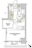ザ・パークハビオ江古田 1305 間取り図