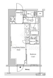 ザ・パークハビオ蕨 303 間取り図