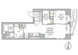 NOGATA RESIDENCE 208 間取り図