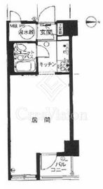 シャルマン赤坂 4階 間取り図