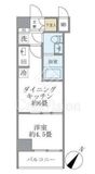 ジオエント駒込 502 間取り図