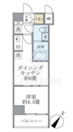 ジオエント駒込 502 間取り図