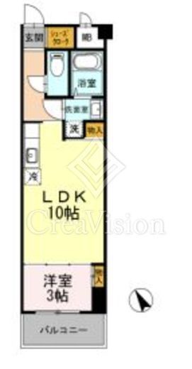 LROCKS 3階 間取り図