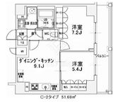 エスティメゾン王子 1303 間取り図