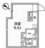 Le Clair代々木 302 間取り図