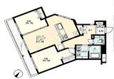 プレールドゥーク学芸大学 4階 間取り図