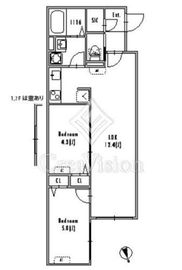 GRAN PASEO 中野Ⅳ (グランパセオ中野Ⅳ) 005 間取り図
