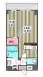 プロスペール 6階 間取り図