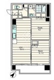 フォルテ荻窪 3階 間取り図