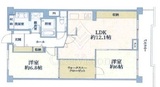市ヶ谷若宮町ローヤルコーポ 3階 間取り図