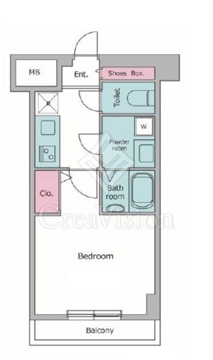 N-flats武蔵中原駅前 204 間取り図